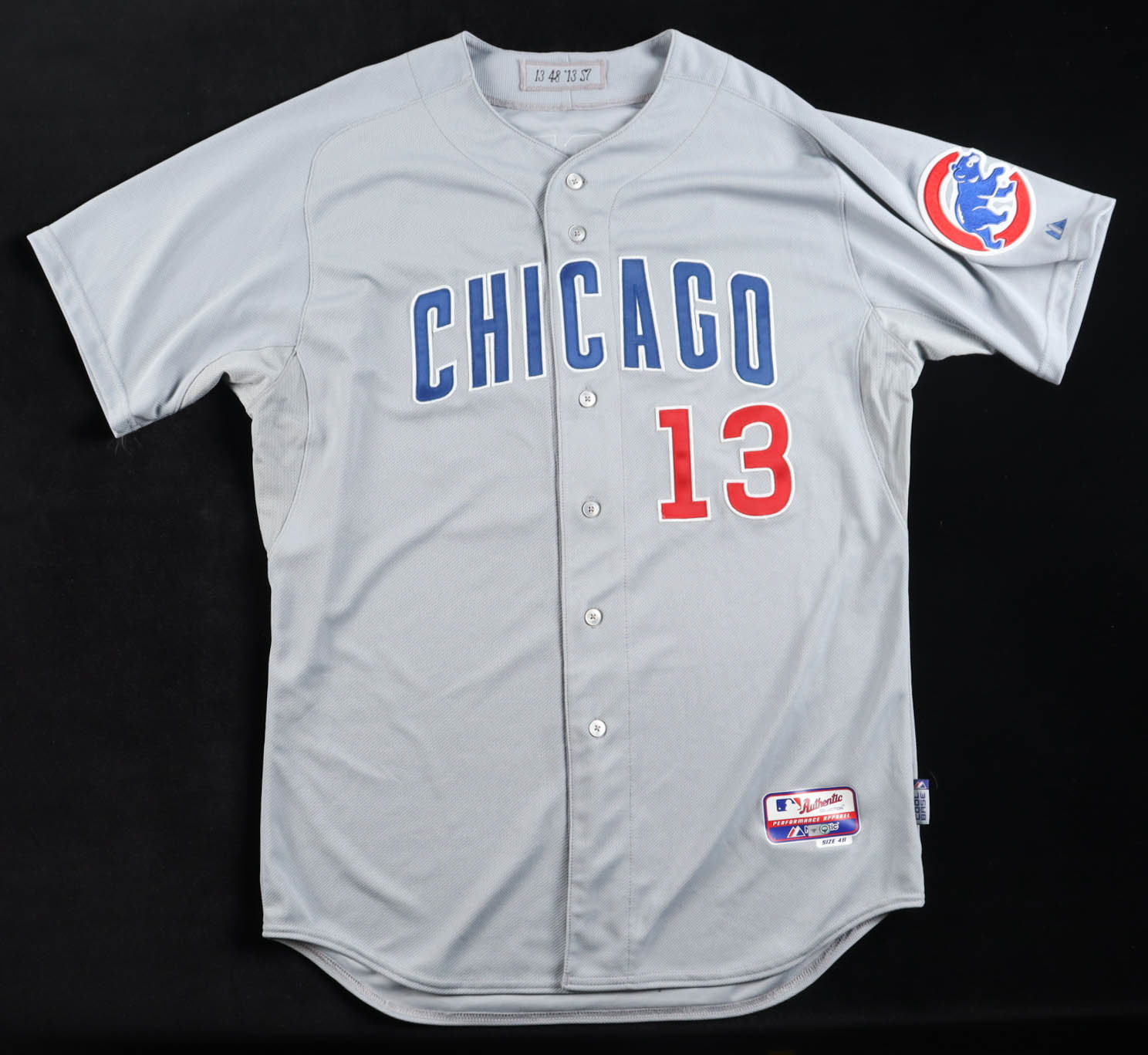 Starlin Castro Signed Game-Issued Cubs Majestic Authentic Jersey (MLB) at PristineAuction.com Starlin Castro Signed Game-Issued Cubs Majestic Authentic Jersey (MLB) at PristineAuction.com