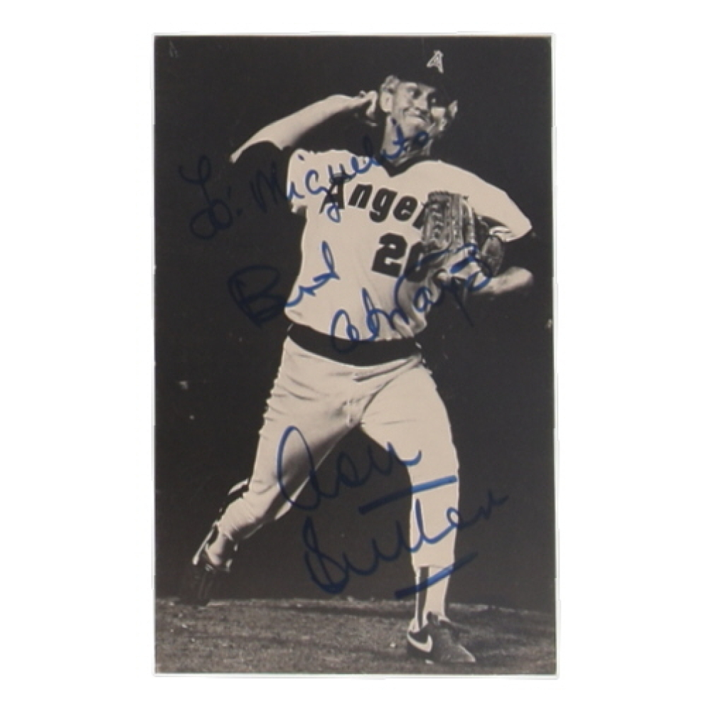 Don Sutton Signed Angels 3x6 Postcard Inscribed "To Miguelito, Best Always" (Beckett) at PristineAuction.com