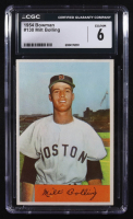 Milt Bolling 1954 Bowman #130 (CGC 6) at PristineAuction.com