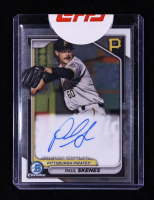 Paul Skenes 2024 Bowman Chrome Prospect Autographs #CPAPS RC at PristineAuction.com