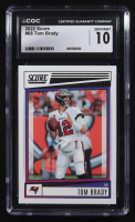 Tom Brady 2022 Panini Score #68 (CGC 10) at PristineAuction.com