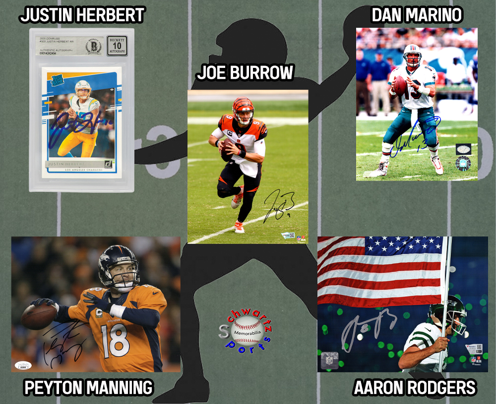 Football TOUCHDOWN Signed Mystery Box – (QB Club Edition - Series 5) (Limited to 150) - Schwartz Sports at PristineAuction.com Football TOUCHDOWN Signed Mystery Box – (QB Club Edition - Series 5) (Limited to 150) - Schwartz Sports at PristineAuction.com