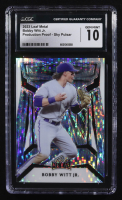 Bobby Witt Jr. 2023 Leaf Metal Production Proof Sky Pulsar #1/1 (CGC 10) at PristineAuction.com