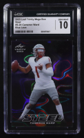 Cameron Ward 2023 Leaf Trinity Mega Box Steel Blue Lava #S-20 RC #42/99 (CGC 10) at PristineAuction.com