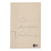Tommy Lasorda Signed Envelope Inscribed "To Louis, Best Wishes" (Beckett) at PristineAuction.com