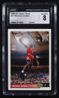 Michael Jordan 1992-93 Upper Deck #23 (CGC 8) at PristineAuction.com