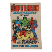 1975 "The Superhero Merchandise Catalog" Marvel Comic Book at PristineAuction.com