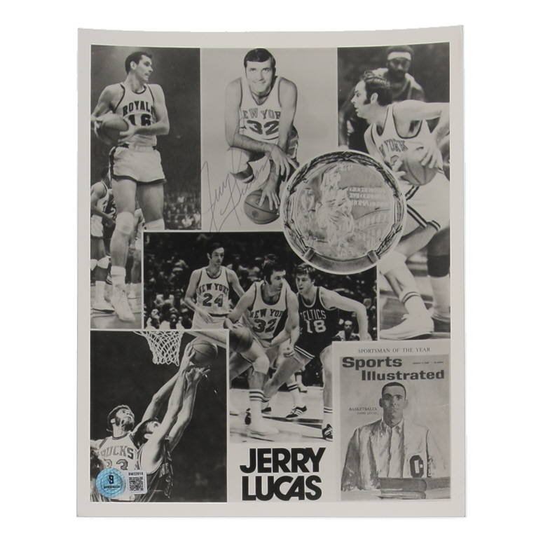 Jerry Lucas Signed Knicks 8x10 Photo (Beckett) at PristineAuction.com Jerry Lucas Signed Knicks 8x10 Photo (Beckett) at PristineAuction.com