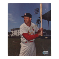 Stan Musial Signed Cardinals 8x10 Photo (Beckett) at PristineAuction.com