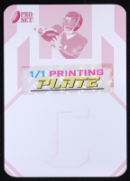 Ja'Marr Chase 2025 Leaf Pro Metal Surname Signatures "C" Magenta Printing Plate #SSJMC #1/1 at PristineAuction.com