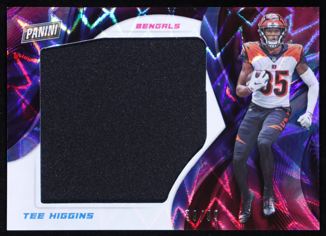 Tee Higgins 2021 Panini Player of the Day Memorabilia #TH #39/99 at PristineAuction.com Tee Higgins 2021 Panini Player of the Day Memorabilia #TH #39/99 at PristineAuction.com