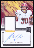 Austin Ekeler 2024 Panini Impeccable Elegance Veteran Patch Autographs #8 #31/75 at PristineAuction.com