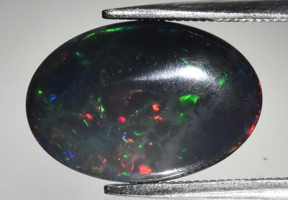 2.33 Carats Natural Black Opal Loose at PristineAuction.com 2.33 Carats Natural Black Opal Loose at PristineAuction.com