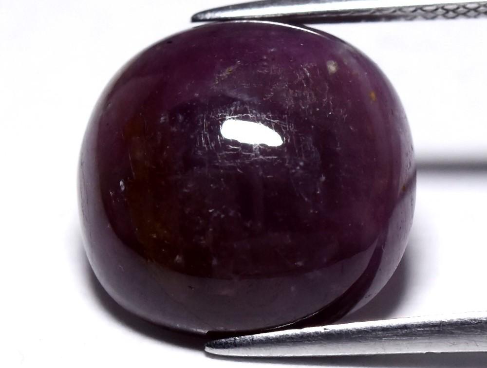 11.43 Carats Natural Reddish Purple Sapphire Loose at PristineAuction.com 11.43 Carats Natural Reddish Purple Sapphire Loose at PristineAuction.com