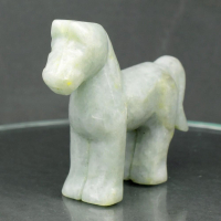 162.69 Carats Natural Jade Horse Carving at PristineAuction.com