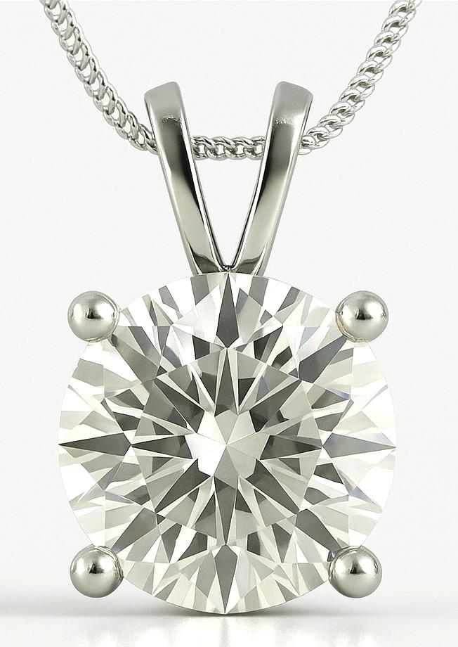 2.03 Carats Lab Grown Diamond Pendant H, VS1 | $3,500 Estimated Retail Value (UGL & IGI Certs) | Brand New at PristineAuction.com 2.03 Carats Lab Grown Diamond Pendant H, VS1 | $3,500 Estimated Retail Value (UGL & IGI Certs) | Brand New at PristineAuction.com
