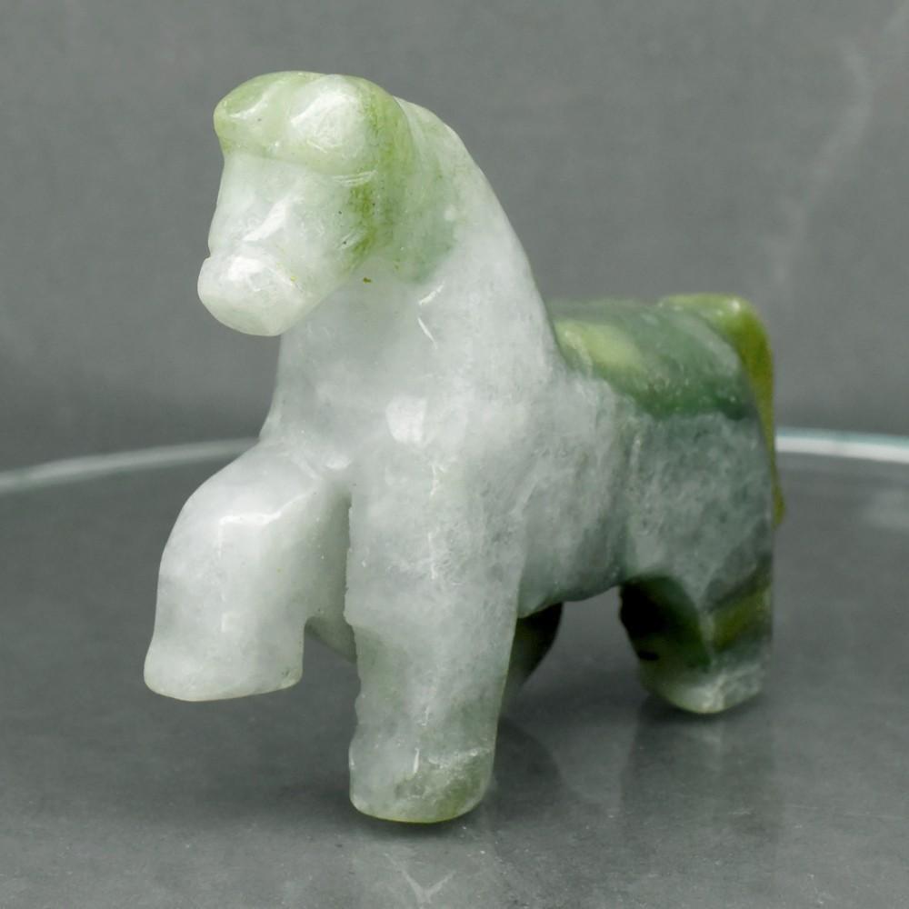 169.56 Carats Natural Jade Horse Carving at PristineAuction.com 169.56 Carats Natural Jade Horse Carving at PristineAuction.com