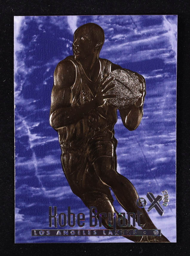 Kobe Bryant 1996-97 Skybox EX-2000 23KT Gold Card Blue Sky #NNO RC at PristineAuction.com Kobe Bryant 1996-97 Skybox EX-2000 23KT Gold Card Blue Sky #NNO RC at PristineAuction.com