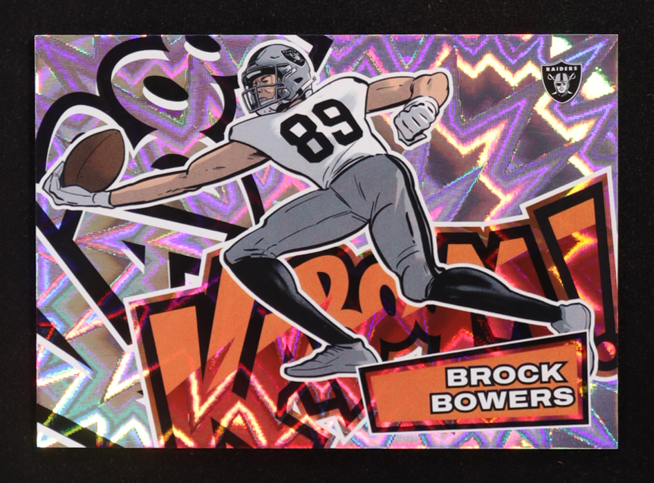 Brock Bowers 2025 Absolute Kaboom Horizontal #8 at PristineAuction.com Brock Bowers 2025 Absolute Kaboom Horizontal #8 at PristineAuction.com