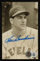 Lou Boudreau Signed Vintage Postcard (Beckett) at PristineAuction.com