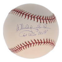 Whitey Ford Signed OML Baseball Inscribed "61 WS MVP" (PSA) at PristineAuction.com