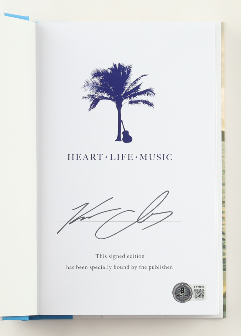 Kenny Chesney Signed "Heart Life Music" Hardcover Book (Beckett) at PristineAuction.com Kenny Chesney Signed "Heart Life Music" Hardcover Book (Beckett) at PristineAuction.com