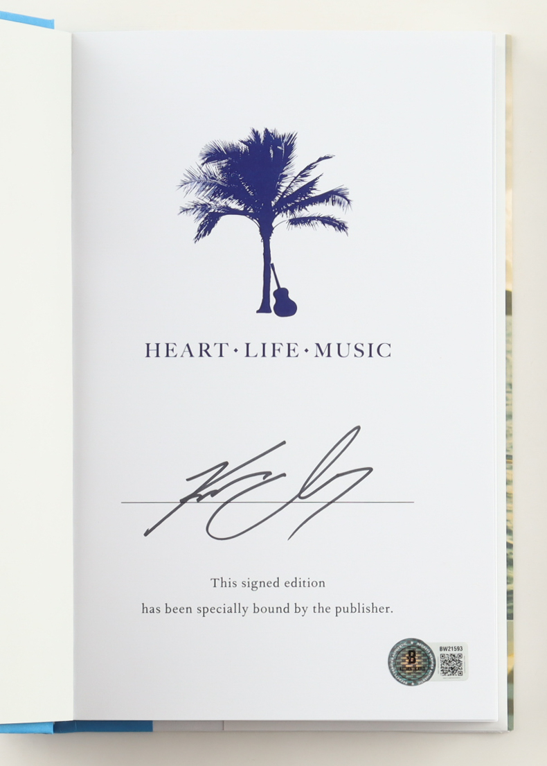 Kenny Chesney Signed "Heart Life Music" Hardcover Book (Beckett) at PristineAuction.com Kenny Chesney Signed "Heart Life Music" Hardcover Book (Beckett) at PristineAuction.com