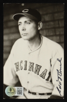 Edd Roush Signed Vintage Postcard (Beckett) at PristineAuction.com