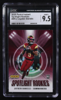 Jayden Daniels 2025 Panini Instant Spotlight Rookies #SR-2 RC #1/1426 (CGC 9.5) at PristineAuction.com