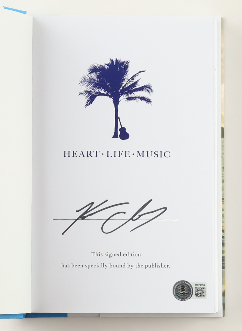 Kenny Chesney Signed "Heart Life Music" Hardcover Book (Beckett) at PristineAuction.com Kenny Chesney Signed "Heart Life Music" Hardcover Book (Beckett) at PristineAuction.com