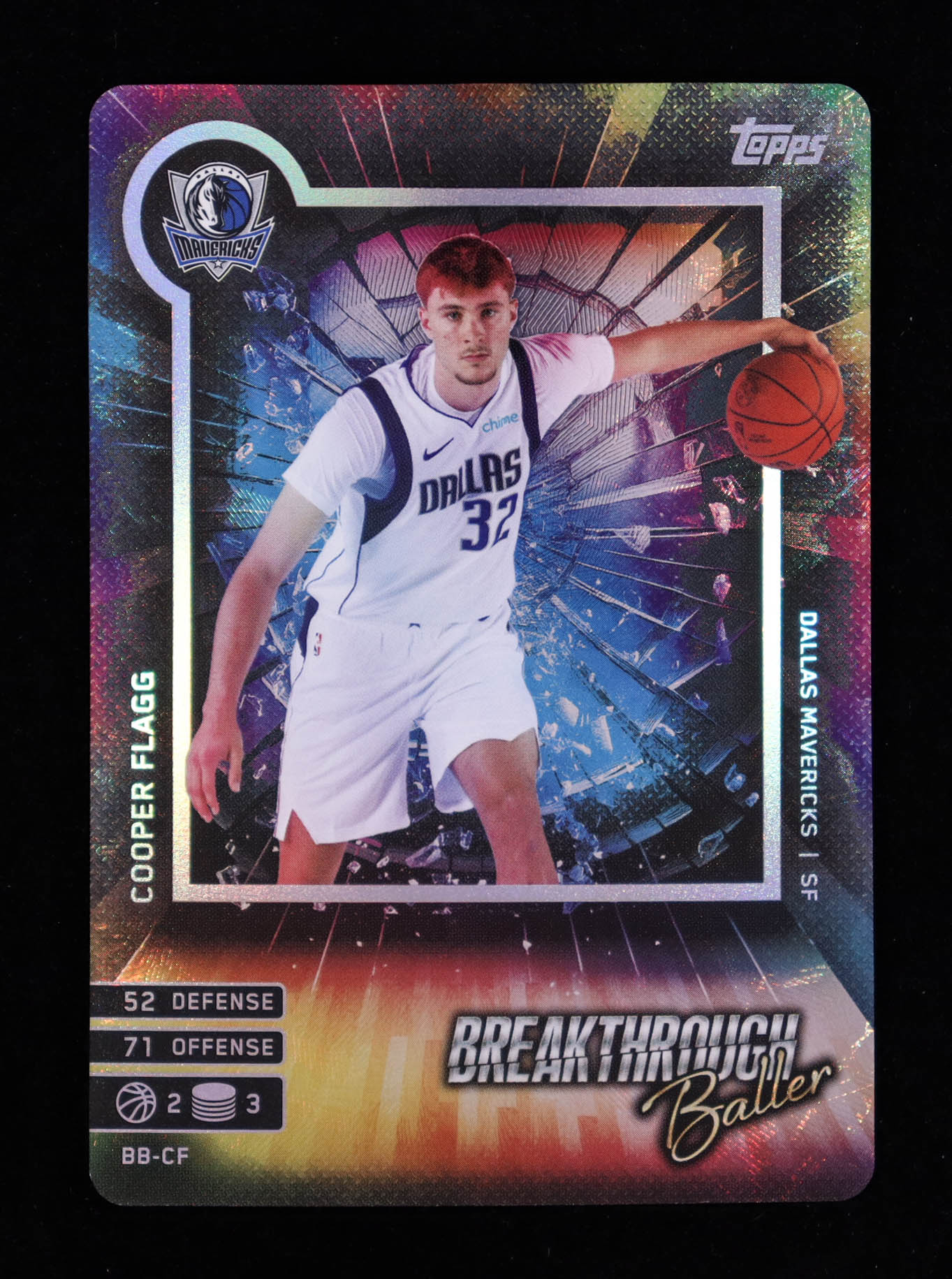 Cooper Flagg 2025-26 Topps Match Attax Breakthrough Ballers #BBCF RC at PristineAuction.com Cooper Flagg 2025-26 Topps Match Attax Breakthrough Ballers #BBCF RC at PristineAuction.com