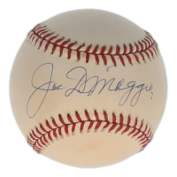 Joe DiMaggio Signed OAL Baseball (PSA) at PristineAuction.com