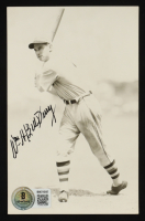 Bill Terry Signed Vintage Postcard (Beckett) at PristineAuction.com