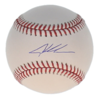 Adley Rutschman Signed OML Baseball (MLB & Fanatics) at PristineAuction.com