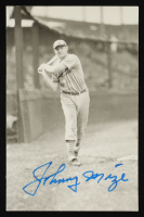 Johnny Mize Signed Vintage Postcard (Beckett) at PristineAuction.com