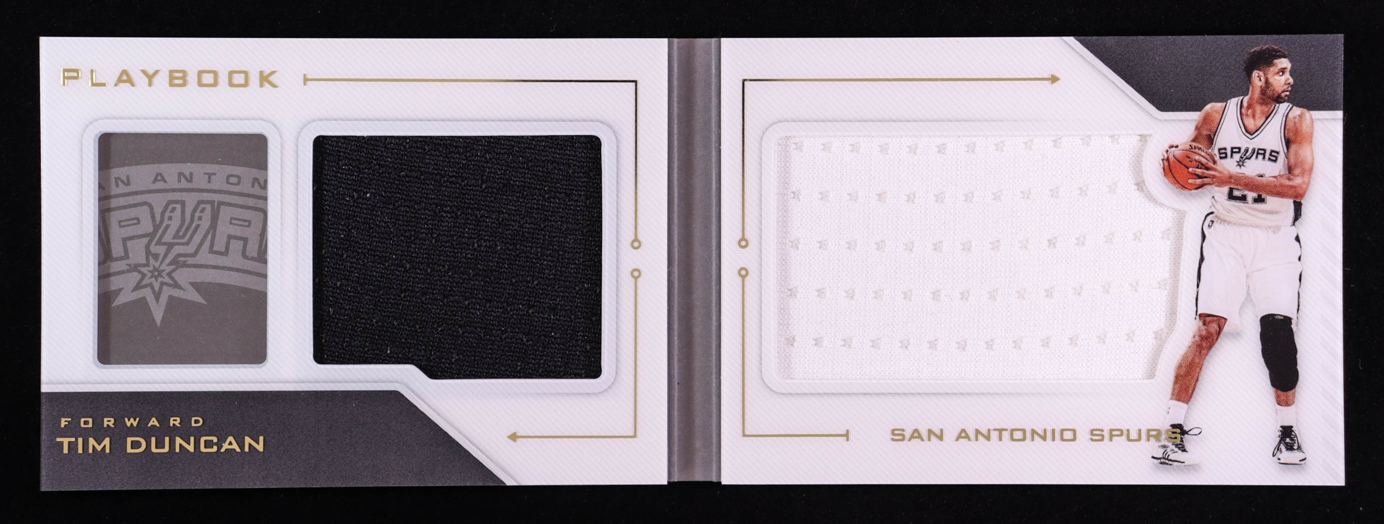 Tim Duncan 2016-17 Panini Preferred Playbook Jumbo Memorabilia #9 #27/75 at PristineAuction.com Tim Duncan 2016-17 Panini Preferred Playbook Jumbo Memorabilia #9 #27/75 at PristineAuction.com