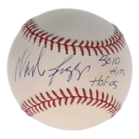 Wade Boggs Signed OML Baseball Inscribed "HOF 05" & "3010 Hits" (JSA) at PristineAuction.com