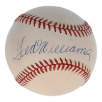 Ted Williams Signed OAL Baseball (UDA) at PristineAuction.com