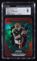 Joe Burrow 2023 Panini Prizm Break Green #PB-1 (CGC 9) at PristineAuction.com