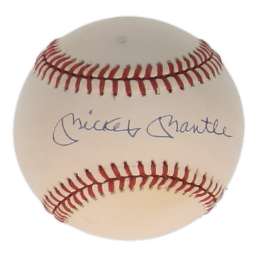 Mickey Mantle Signed OAL Baseball (PSA) at PristineAuction.com Mickey Mantle Signed OAL Baseball (PSA) at PristineAuction.com