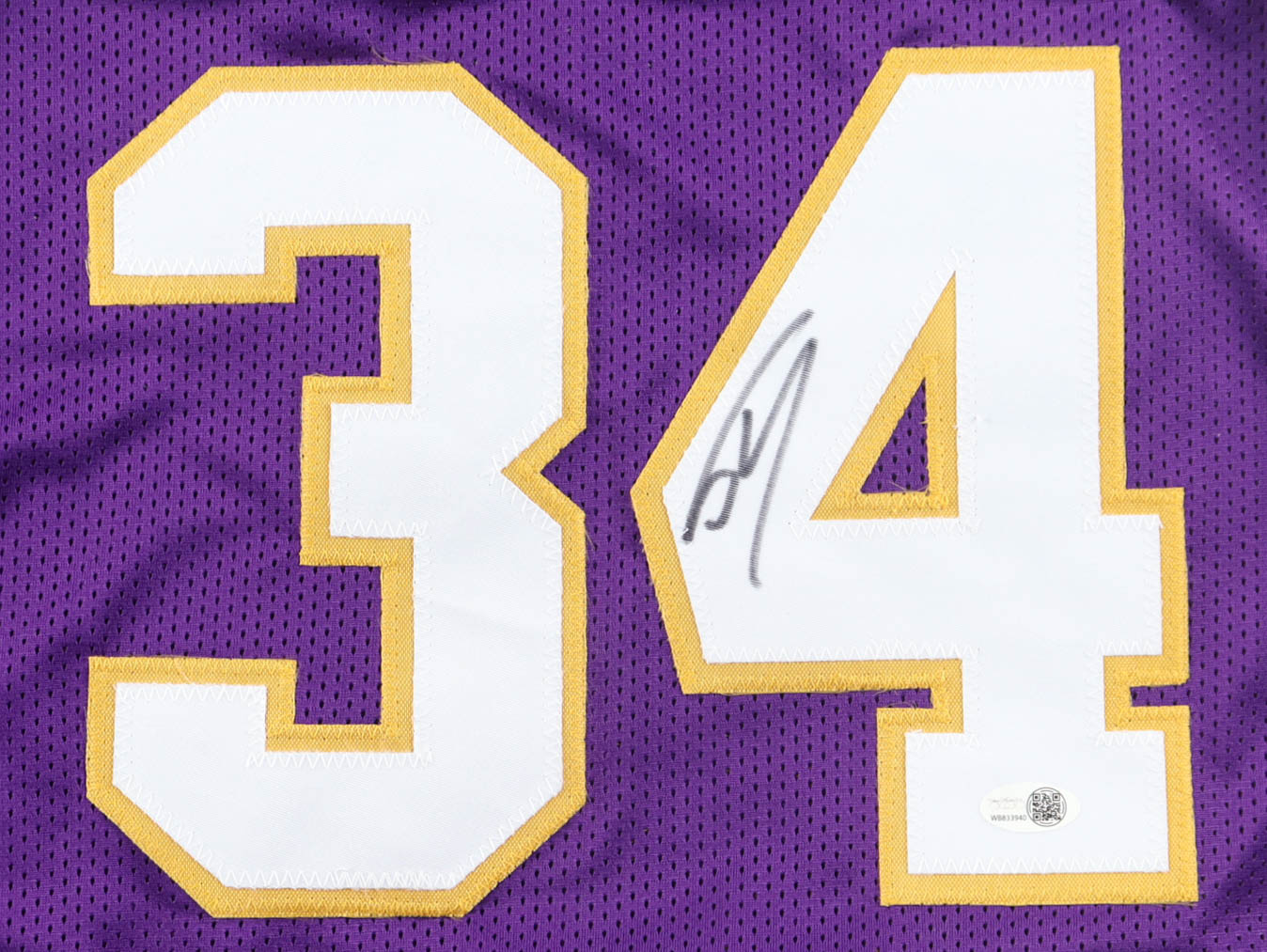 Shaquille O'Neal Signed Jersey (JSA) at PristineAuction.com Shaquille O'Neal Signed Jersey (JSA) at PristineAuction.com