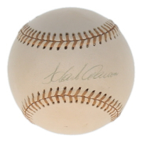 Hank Aaron Signed OAL Baseball (PSA) at PristineAuction.com