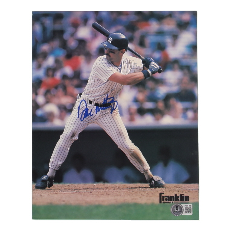 Don Mattingly Signed Yankees 8x10 Photo (Beckett) at PristineAuction.com Don Mattingly Signed Yankees 8x10 Photo (Beckett) at PristineAuction.com