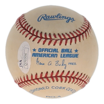 Vida Blue Signed OAL Baseball Inscribed "71 Cy Young" (JSA) at PristineAuction.com Vida Blue Signed OAL Baseball Inscribed "71 Cy Young" (JSA) at PristineAuction.com