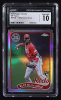 Elly De La Cruz 2024 Topps Chrome '89 Topps 35th Anniversary #89CB-11 RC (CGC 10) at PristineAuction.com