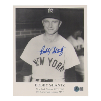 Bobby Shantz Signed Yankees 8x10 Photo (Beckett) at PristineAuction.com
