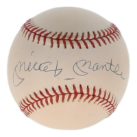 Mickey Mantle Signed OAL Baseball (JSA) at PristineAuction.com