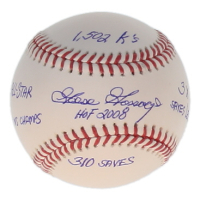 Richard "Goose" Gossage Signed OML Baseball With (6) Career Stat Inscriptions (Beckett) at PristineAuction.com