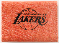 Official Los Angeles Lakers Spalding NBA Basketball Textured Wallet at PristineAuction.com