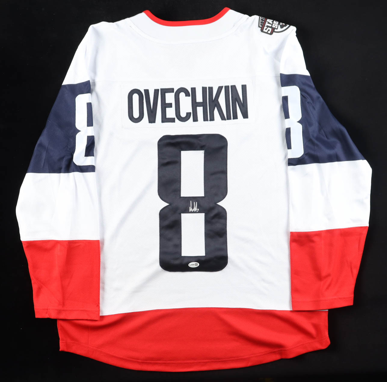 Alexander Ovechkin Signed Capitals Fanatics Authentic Captain's Jersey (JSA) at PristineAuction.com Alexander Ovechkin Signed Capitals Fanatics Authentic Captain's Jersey (JSA) at PristineAuction.com